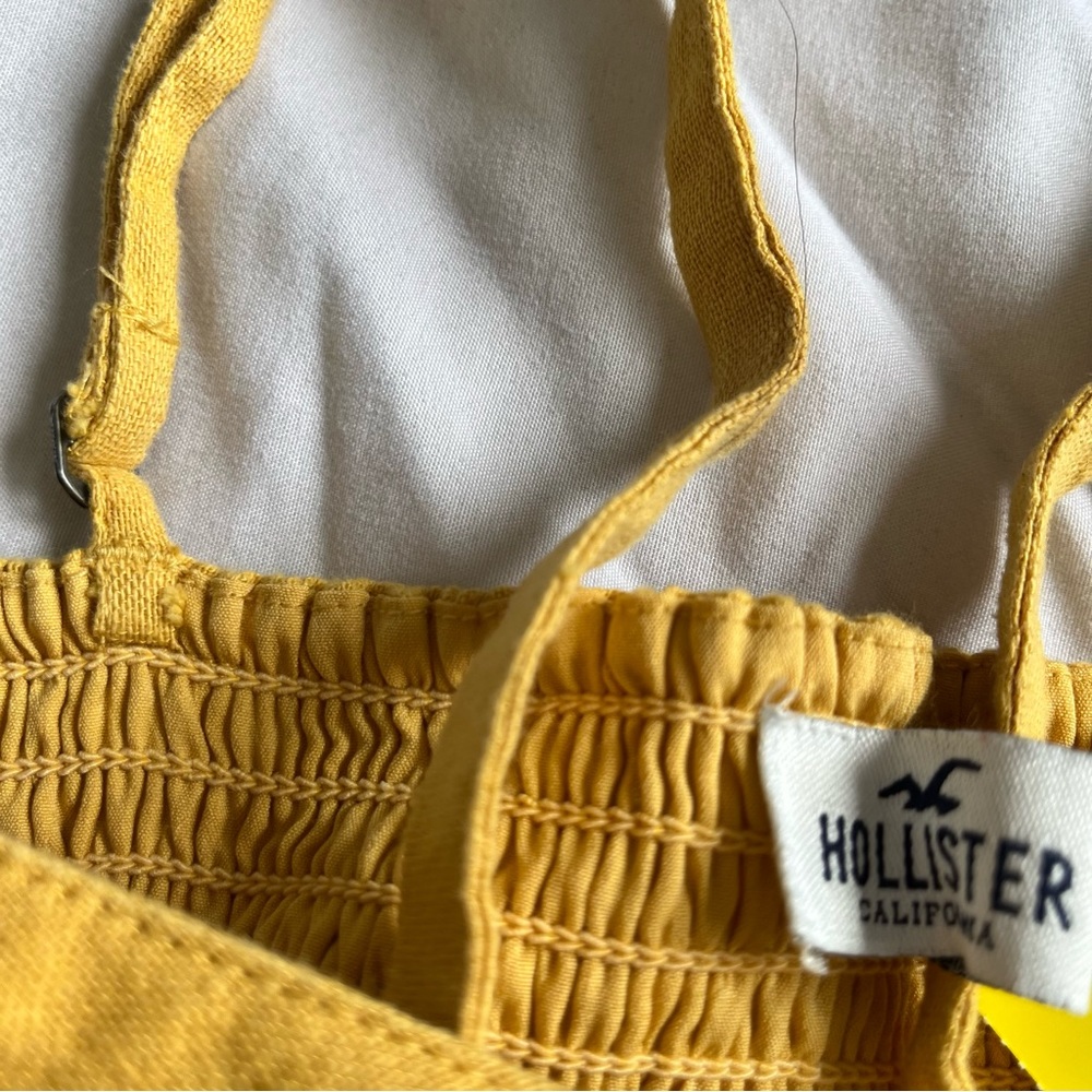 HOLLISTER - Cute Yellow Women’s Summer Dress - size Small - Picture 5 of 7